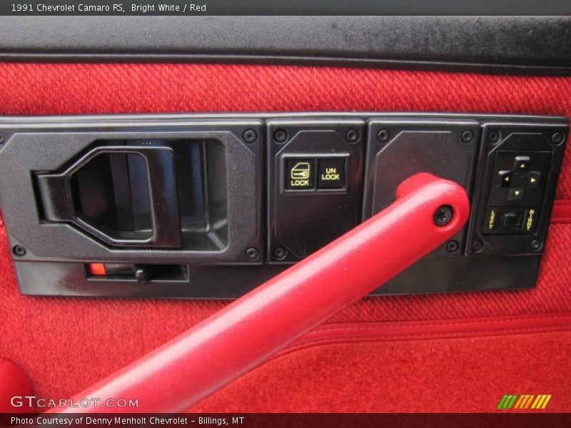 Controls of 1991 Camaro RS
