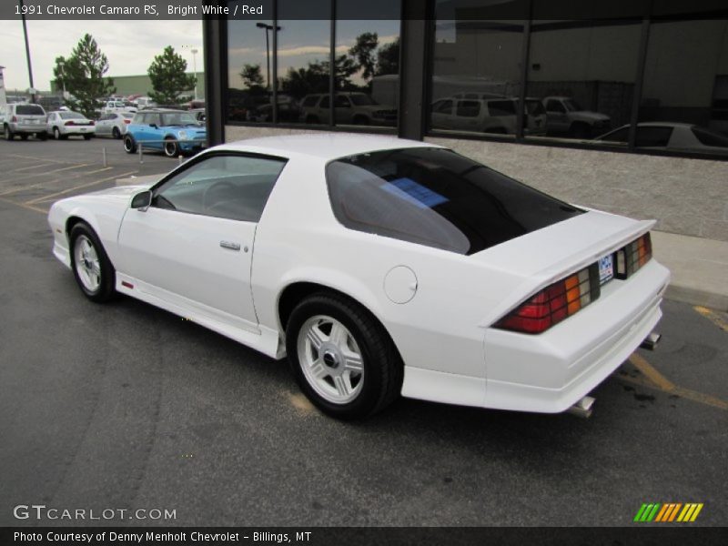  1991 Camaro RS Bright White