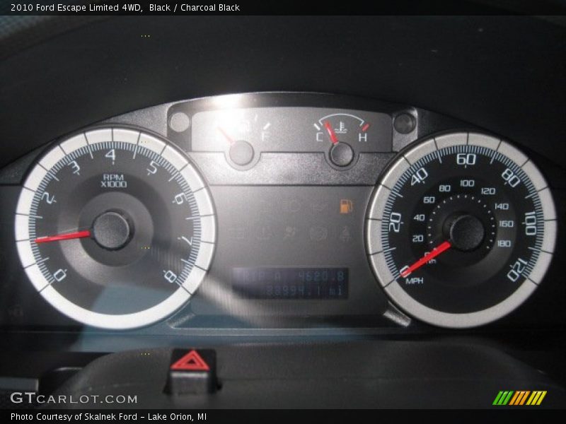  2010 Escape Limited 4WD Limited 4WD Gauges