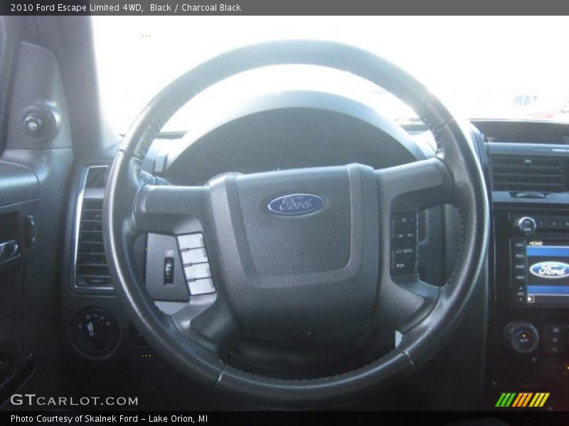 Black / Charcoal Black 2010 Ford Escape Limited 4WD