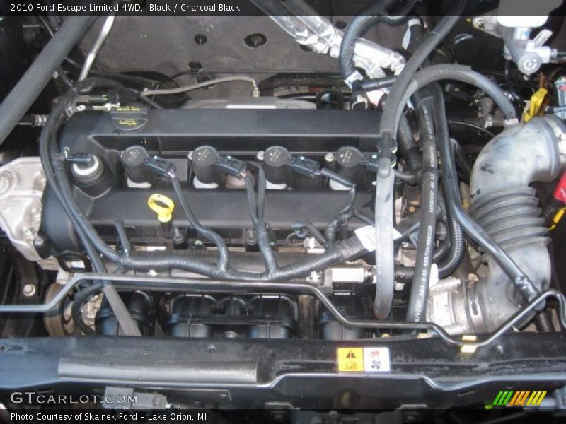  2010 Escape Limited 4WD Engine - 2.5 Liter DOHC 16-Valve Duratec 4 Cylinder
