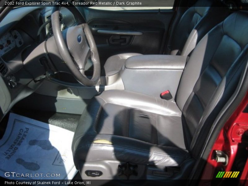 Toreador Red Metallic / Dark Graphite 2002 Ford Explorer Sport Trac 4x4