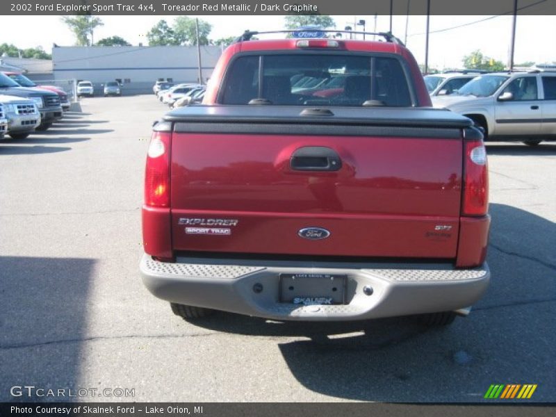 Toreador Red Metallic / Dark Graphite 2002 Ford Explorer Sport Trac 4x4