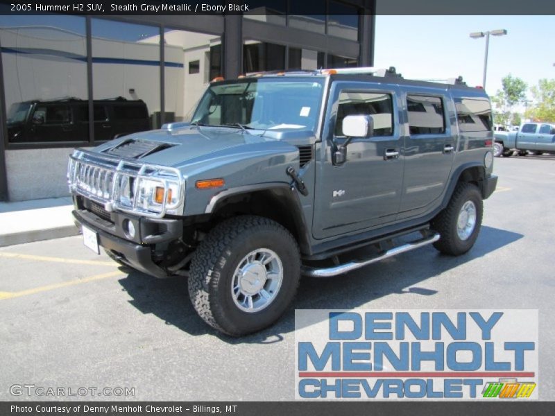 Stealth Gray Metallic / Ebony Black 2005 Hummer H2 SUV