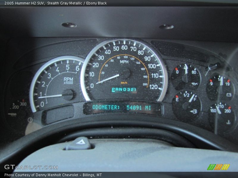  2005 H2 SUV SUV Gauges