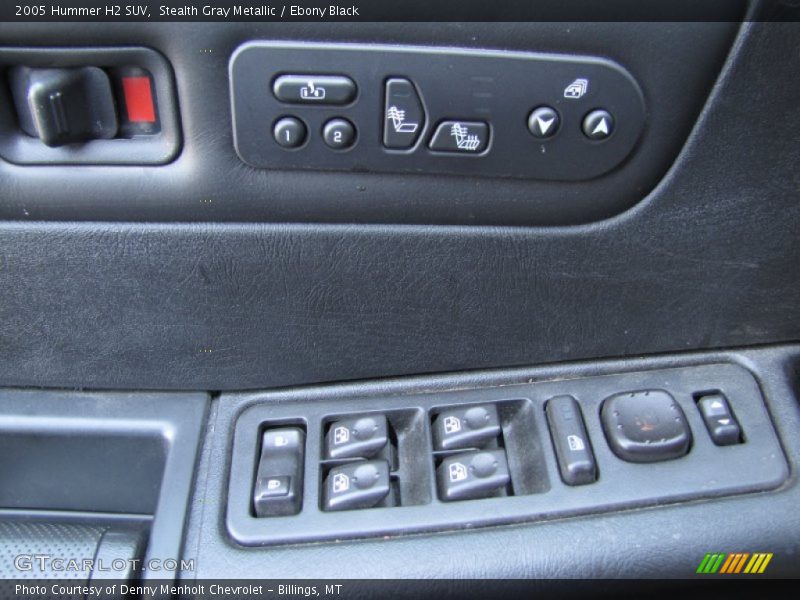 Controls of 2005 H2 SUV