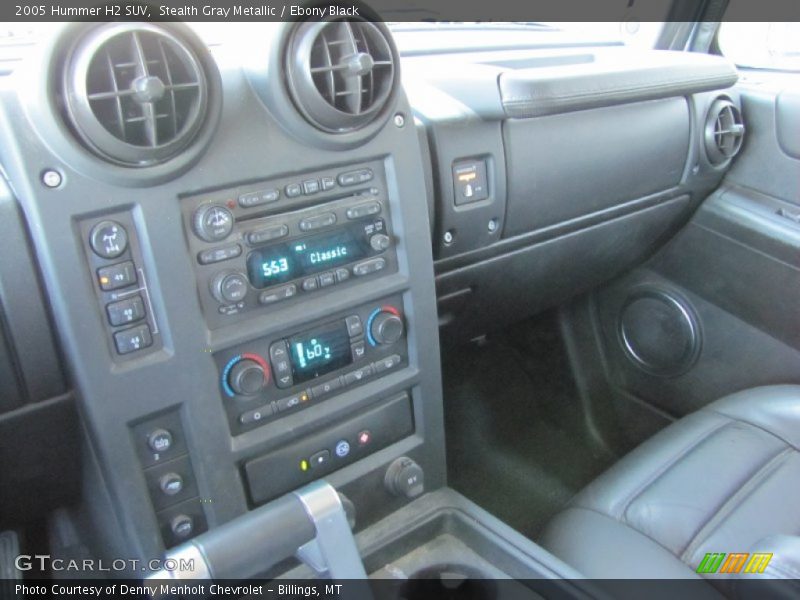 Stealth Gray Metallic / Ebony Black 2005 Hummer H2 SUV