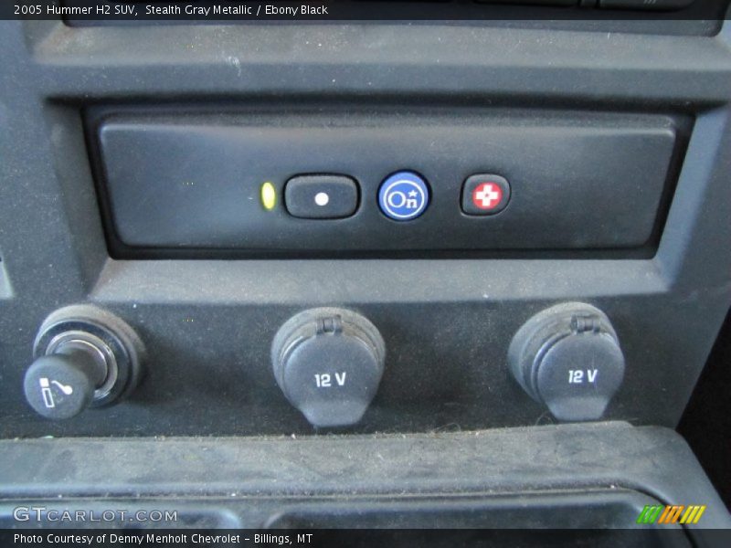Stealth Gray Metallic / Ebony Black 2005 Hummer H2 SUV