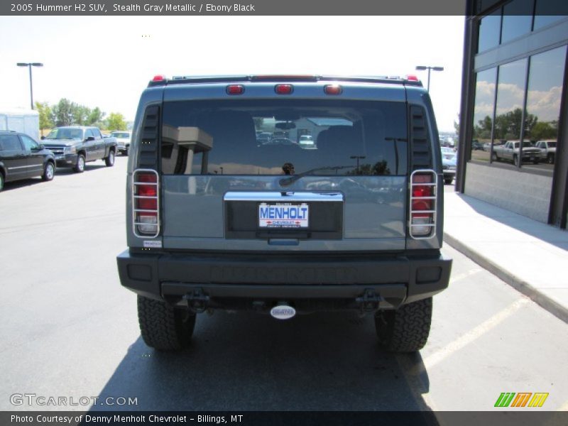 Stealth Gray Metallic / Ebony Black 2005 Hummer H2 SUV