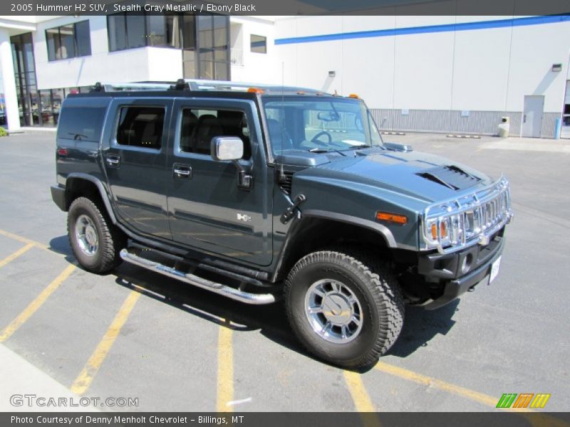 Stealth Gray Metallic / Ebony Black 2005 Hummer H2 SUV