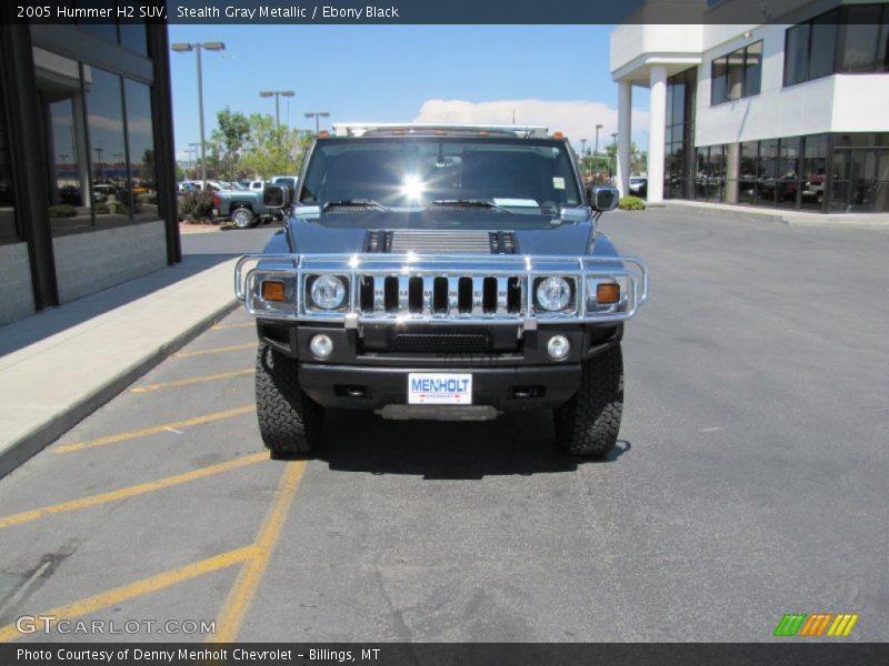 Stealth Gray Metallic / Ebony Black 2005 Hummer H2 SUV