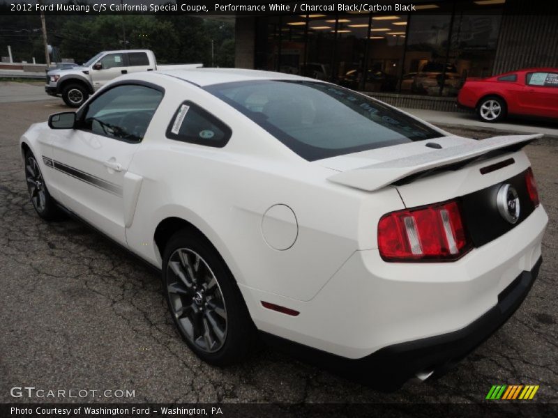  2012 Mustang C/S California Special Coupe Performance White