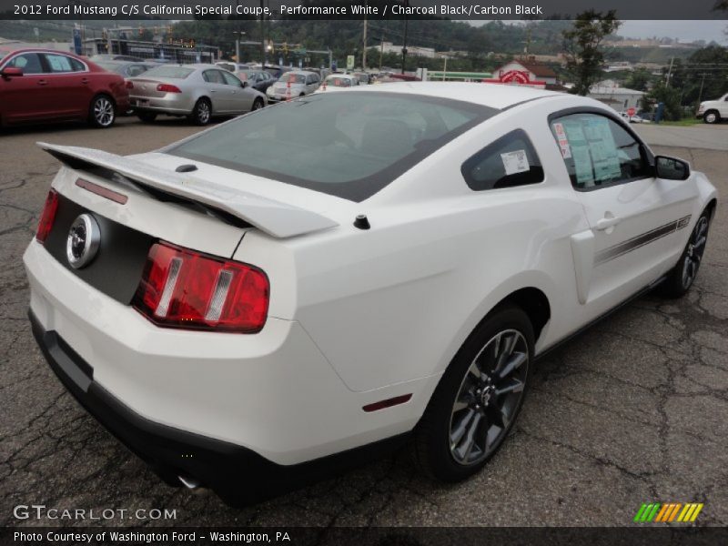 2012 Mustang C/S California Special Coupe Performance White