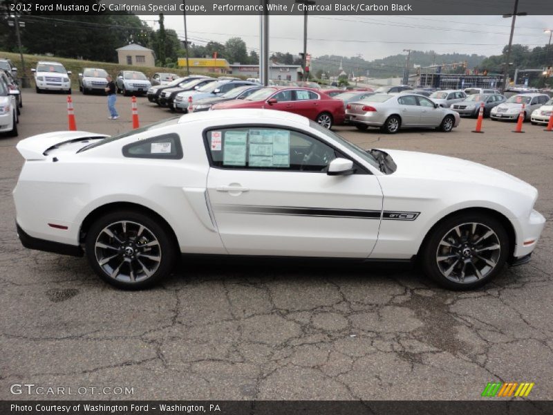  2012 Mustang C/S California Special Coupe Performance White