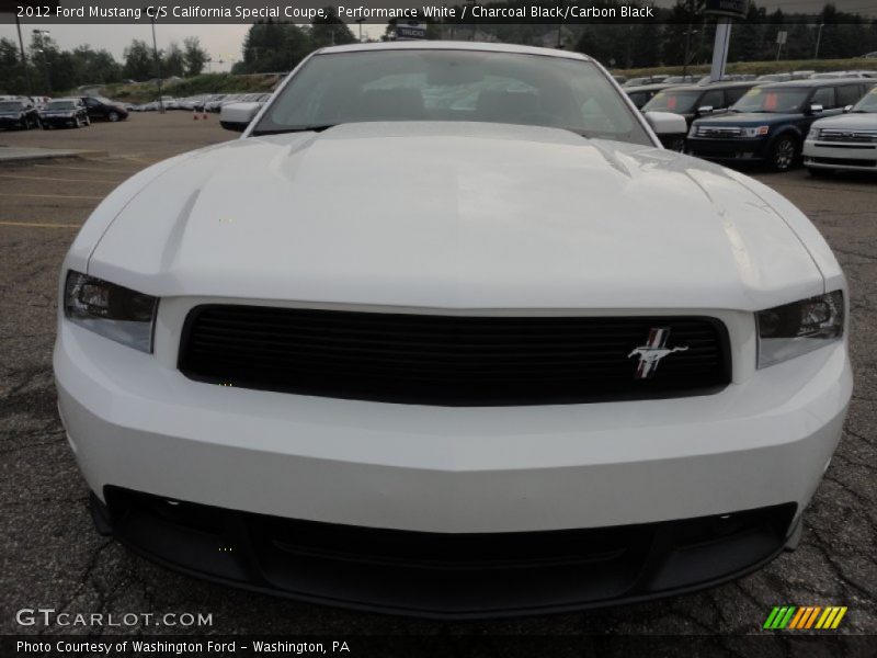  2012 Mustang C/S California Special Coupe Performance White