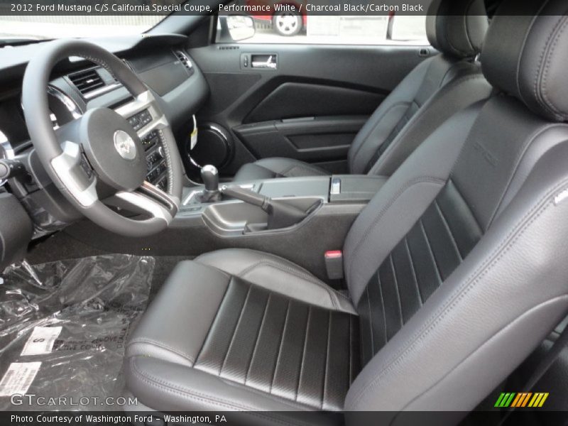  2012 Mustang C/S California Special Coupe Charcoal Black/Carbon Black Interior