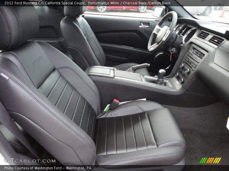  2012 Mustang C/S California Special Coupe Charcoal Black/Carbon Black Interior