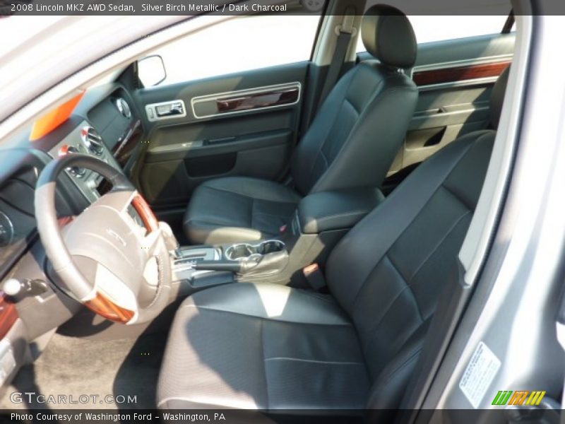 Silver Birch Metallic / Dark Charcoal 2008 Lincoln MKZ AWD Sedan