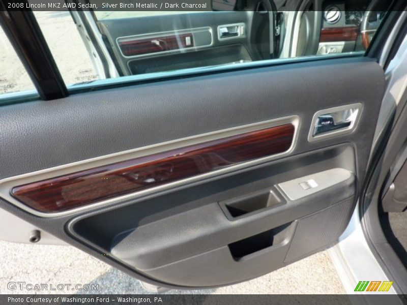Silver Birch Metallic / Dark Charcoal 2008 Lincoln MKZ AWD Sedan