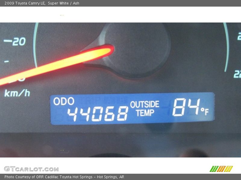 Super White / Ash 2009 Toyota Camry LE