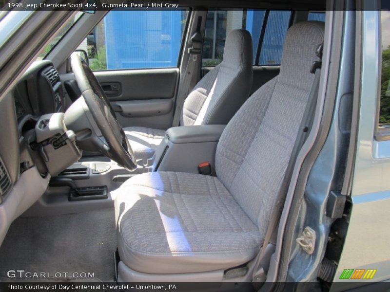 Gunmetal Pearl / Mist Gray 1998 Jeep Cherokee Sport 4x4