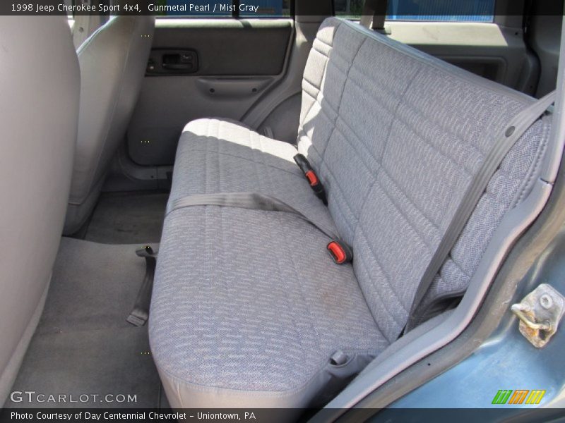 Gunmetal Pearl / Mist Gray 1998 Jeep Cherokee Sport 4x4