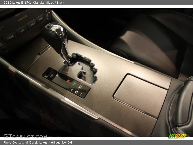  2010 IS 250 6 Speed Paddle-Shift Automatic Shifter