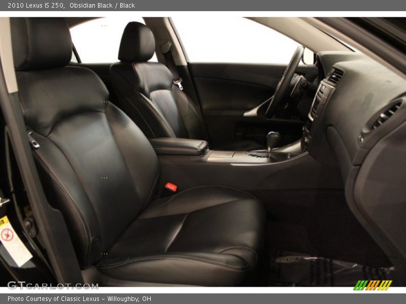 2010 IS 250 Black Interior