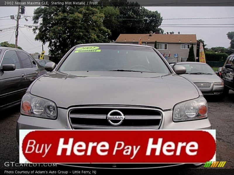 Sterling Mist Metallic / Frost 2002 Nissan Maxima GLE