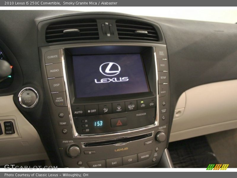Smoky Granite Mica / Alabaster 2010 Lexus IS 250C Convertible