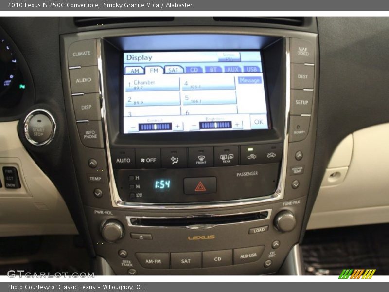 Smoky Granite Mica / Alabaster 2010 Lexus IS 250C Convertible
