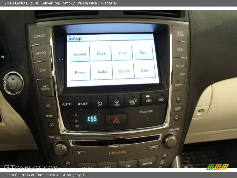 Smoky Granite Mica / Alabaster 2010 Lexus IS 250C Convertible