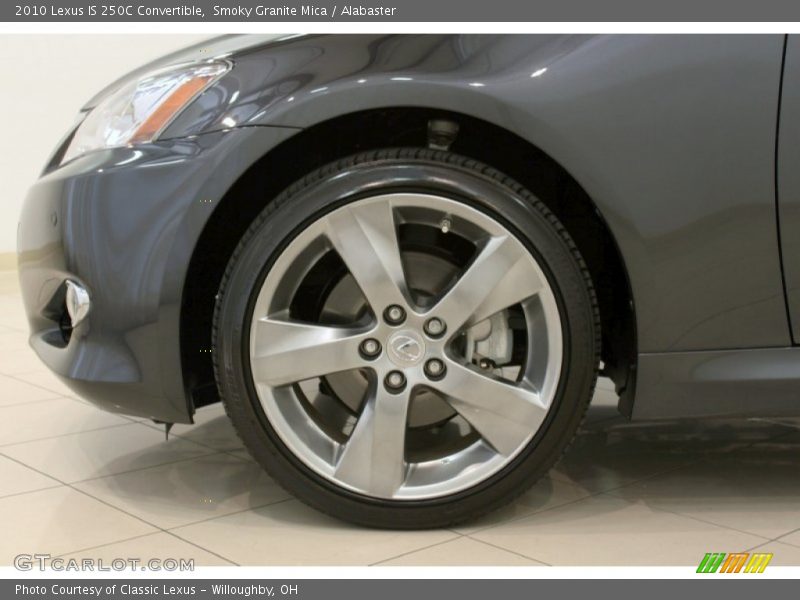 Smoky Granite Mica / Alabaster 2010 Lexus IS 250C Convertible