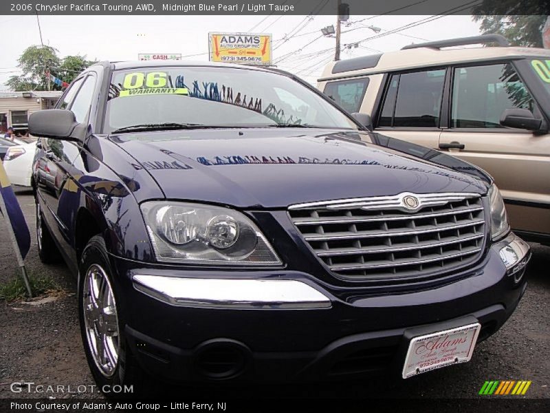 Midnight Blue Pearl / Light Taupe 2006 Chrysler Pacifica Touring AWD