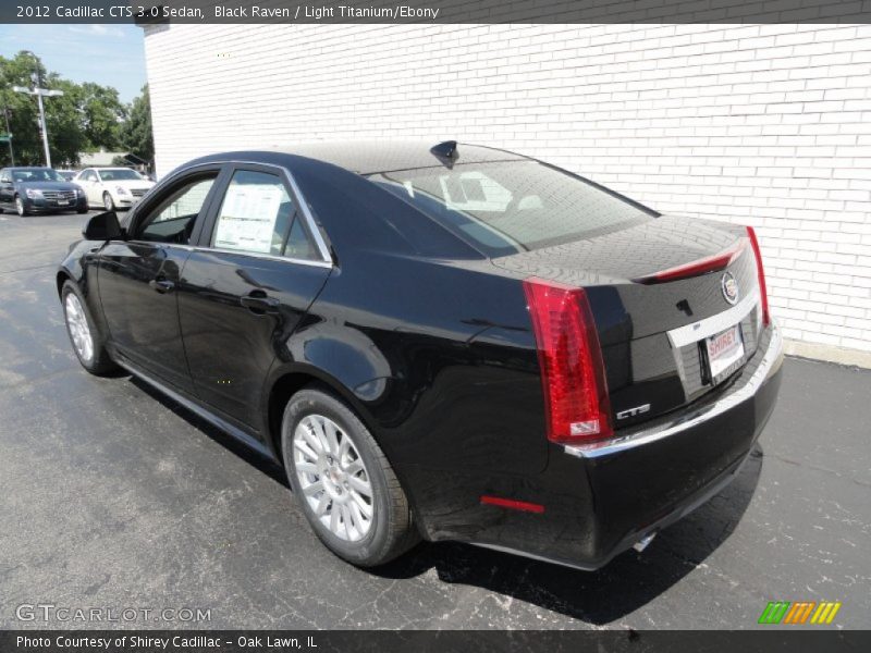 Black Raven / Light Titanium/Ebony 2012 Cadillac CTS 3.0 Sedan