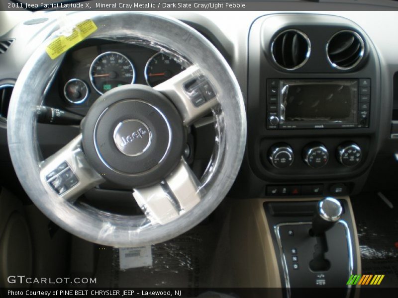 Mineral Gray Metallic / Dark Slate Gray/Light Pebble 2011 Jeep Patriot Latitude X
