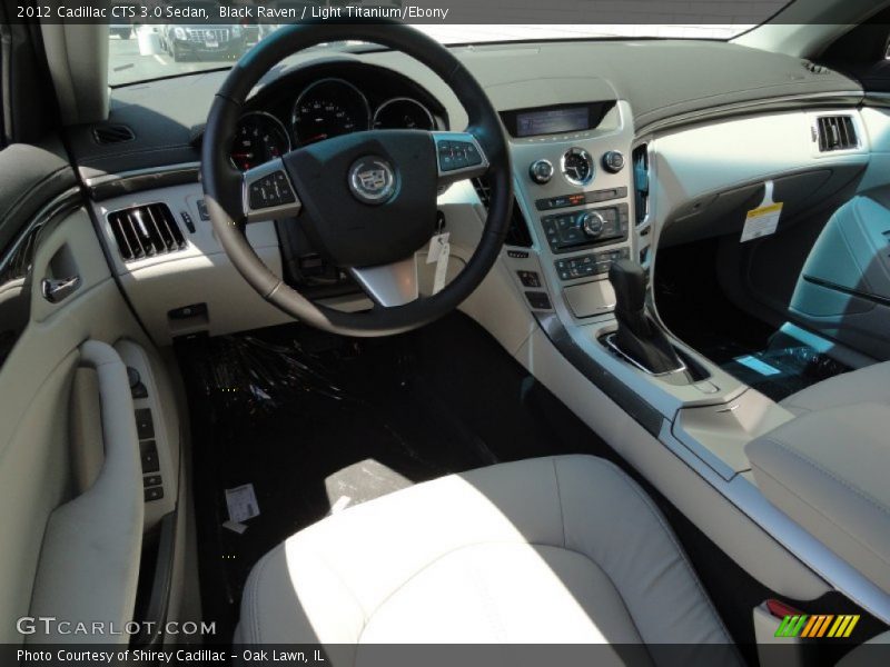 Black Raven / Light Titanium/Ebony 2012 Cadillac CTS 3.0 Sedan
