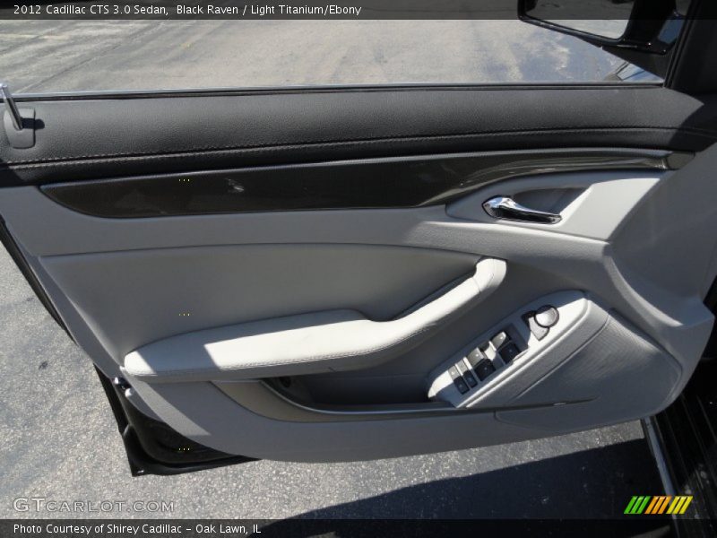 Black Raven / Light Titanium/Ebony 2012 Cadillac CTS 3.0 Sedan