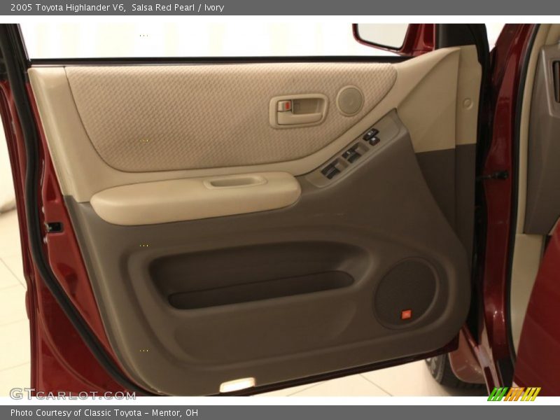 Salsa Red Pearl / Ivory 2005 Toyota Highlander V6