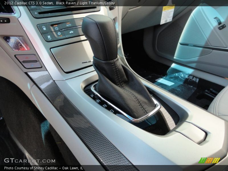 Black Raven / Light Titanium/Ebony 2012 Cadillac CTS 3.0 Sedan