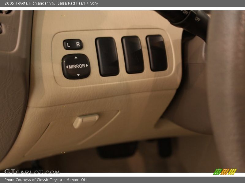 Salsa Red Pearl / Ivory 2005 Toyota Highlander V6