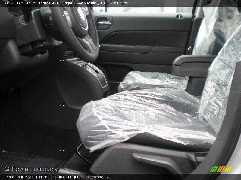 Bright Silver Metallic / Dark Slate Gray 2011 Jeep Patriot Latitude 4x4
