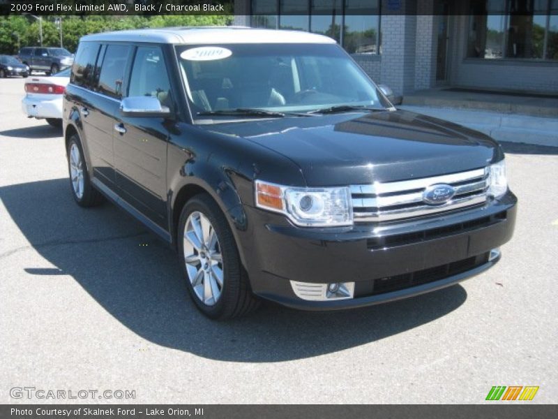 Black / Charcoal Black 2009 Ford Flex Limited AWD
