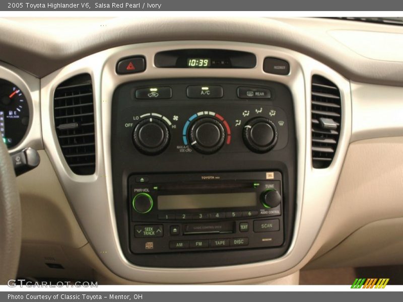 Salsa Red Pearl / Ivory 2005 Toyota Highlander V6