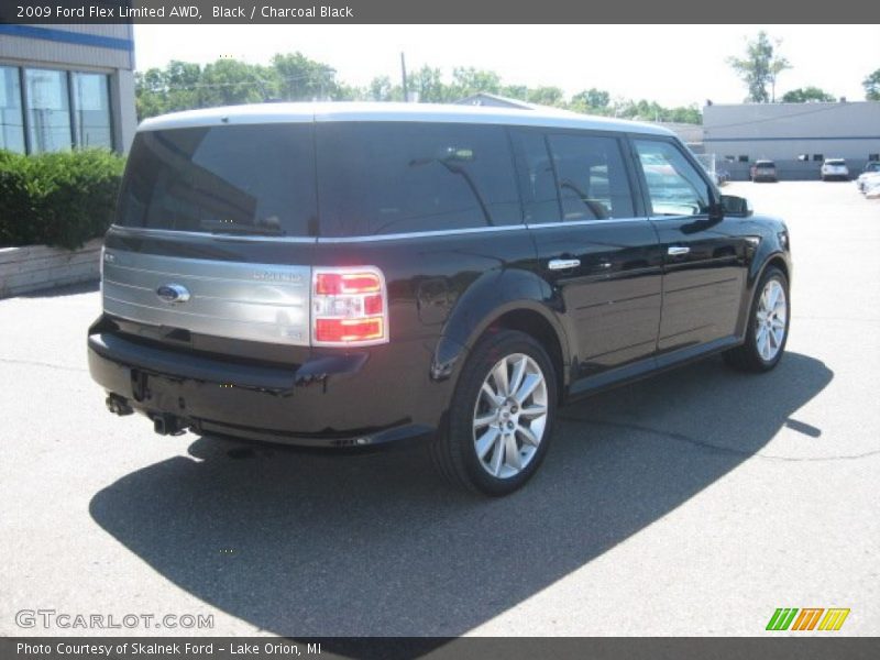Black / Charcoal Black 2009 Ford Flex Limited AWD