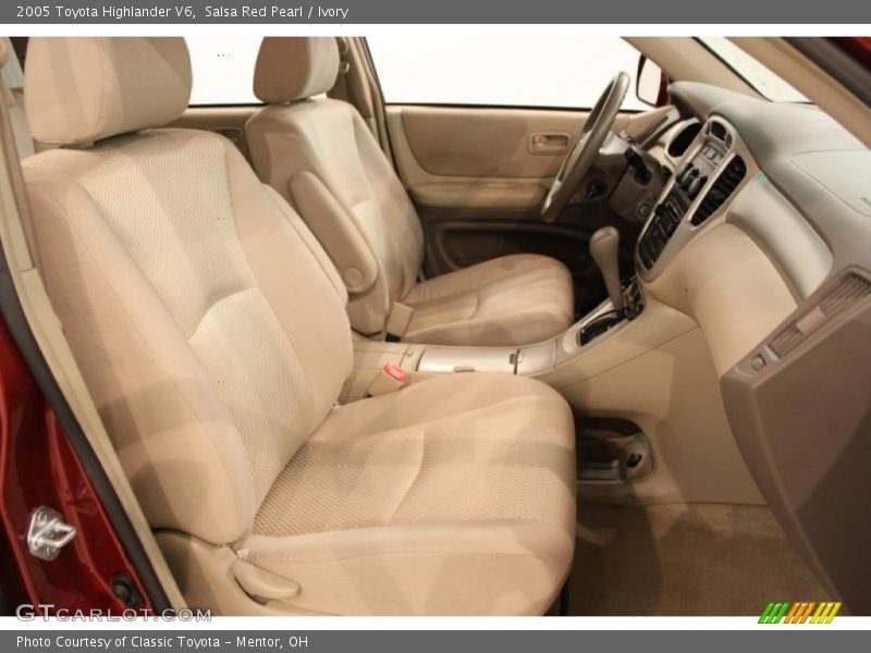 Salsa Red Pearl / Ivory 2005 Toyota Highlander V6