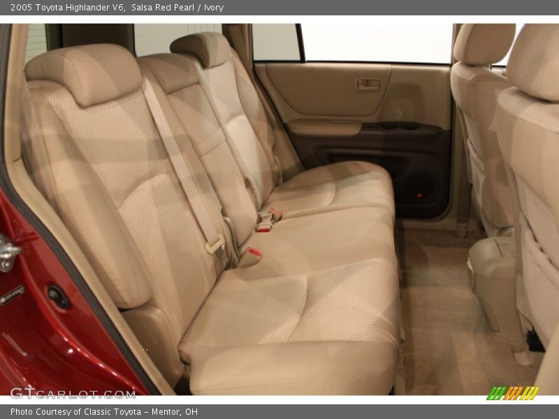 Salsa Red Pearl / Ivory 2005 Toyota Highlander V6