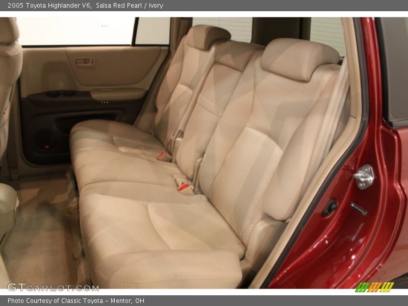 Salsa Red Pearl / Ivory 2005 Toyota Highlander V6