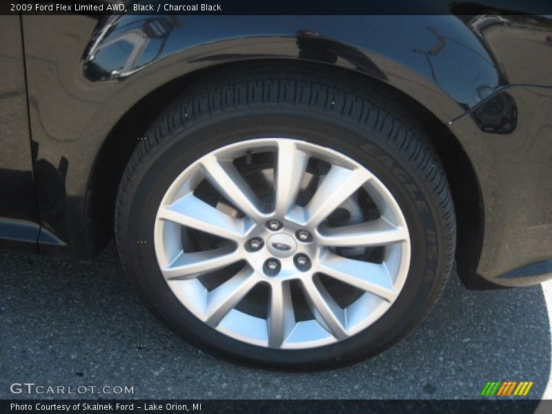 Black / Charcoal Black 2009 Ford Flex Limited AWD