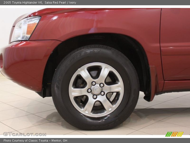 Salsa Red Pearl / Ivory 2005 Toyota Highlander V6